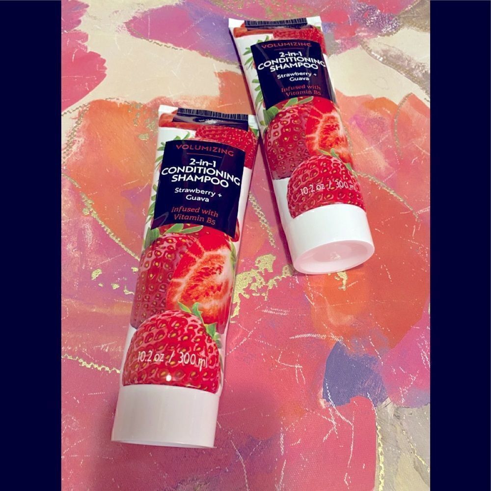 💥2 Bolero 2-in -1 Conditioning Shampoo Strawberry + Guava & Vitamin B5 10.2oz